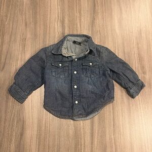 Genuine Kids by OshKosh Denim Button-Up Shirt – 18M